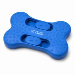 Pet Store Rybka Interactive Bone Puzzle Dog Toy – Sliding Treat Dispensing Mental Enrichment Toy for Dogs