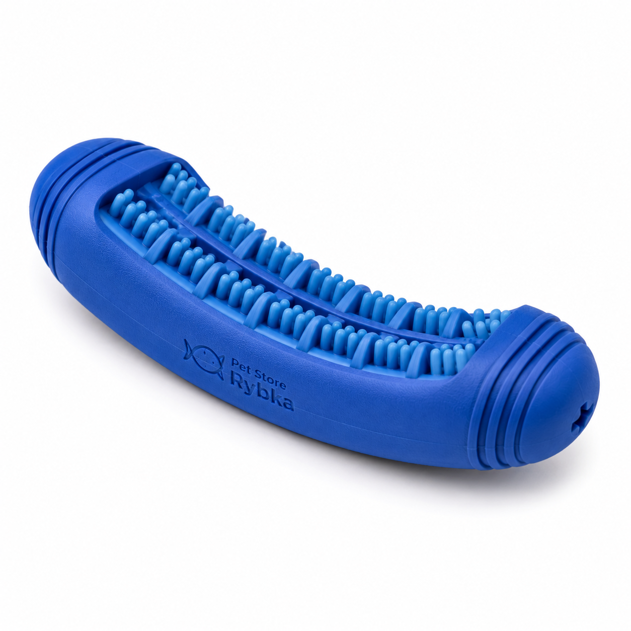 Pet Store Rybka Dental Chew Stick Dog Toy – Textured Teeth Cleaning Rubber Toy for Interactive Chewing & Gum Care - Image 4